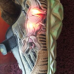 Jurassic World kids light up sneakers